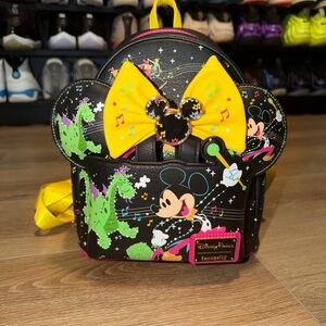 Loungefly Electric Parade Backpack & Ears set